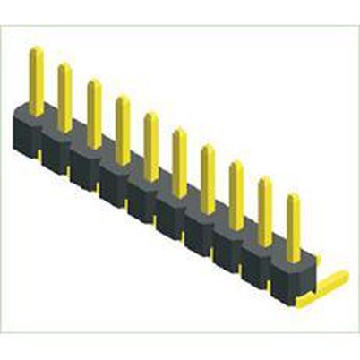 Intestazione a striscia maschio da 2,0 mm